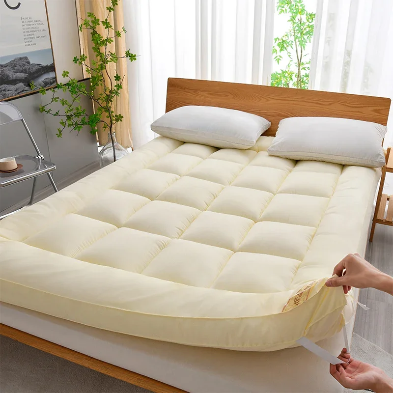 Exquisite Classic Down silk cotton mattress three-dimensional brushed bed mattress student dormitory single winter bedding