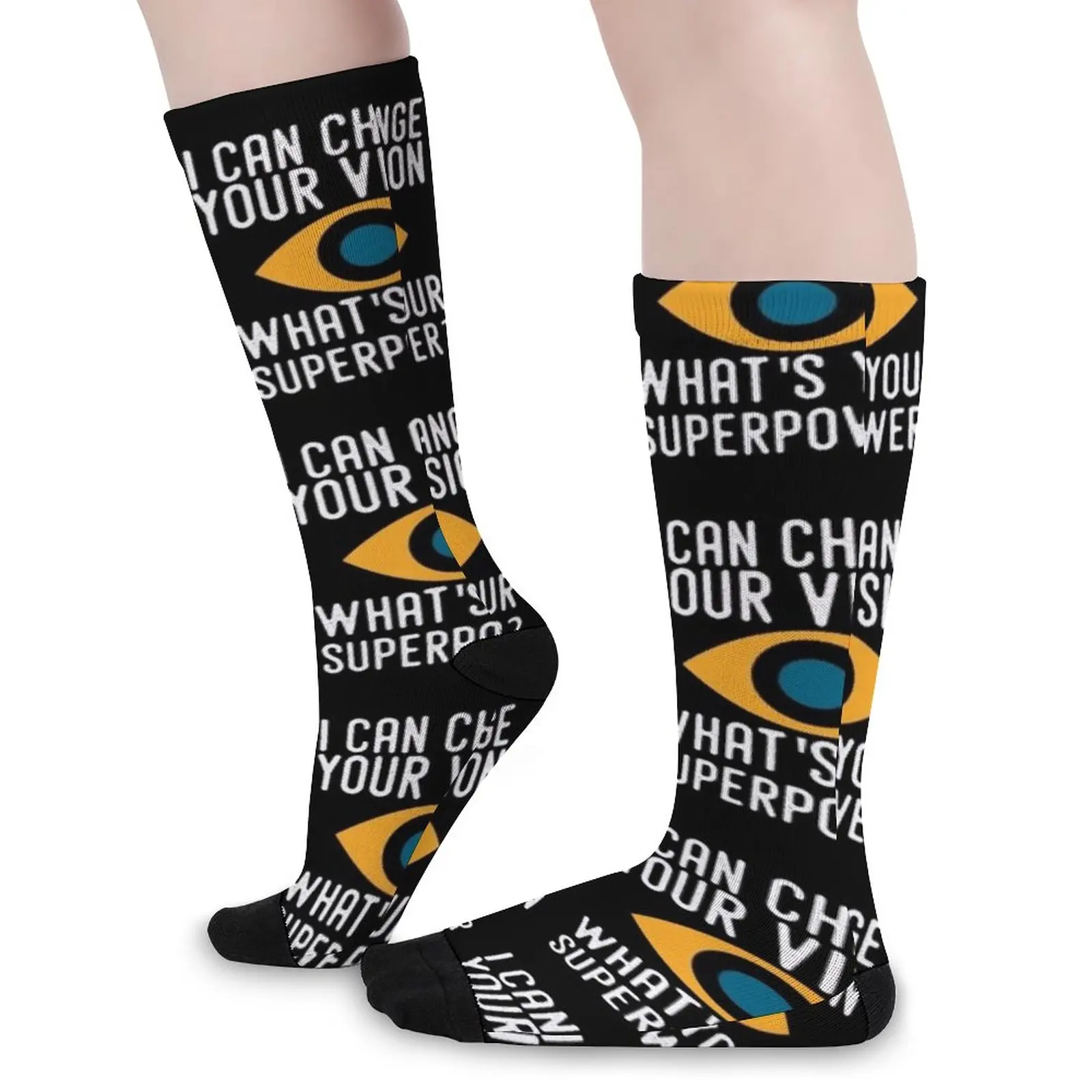 Cute Eye Doctor Optometry Optometrist Men Women Doctor Novelty Gift Socks basketball socks Funny socks