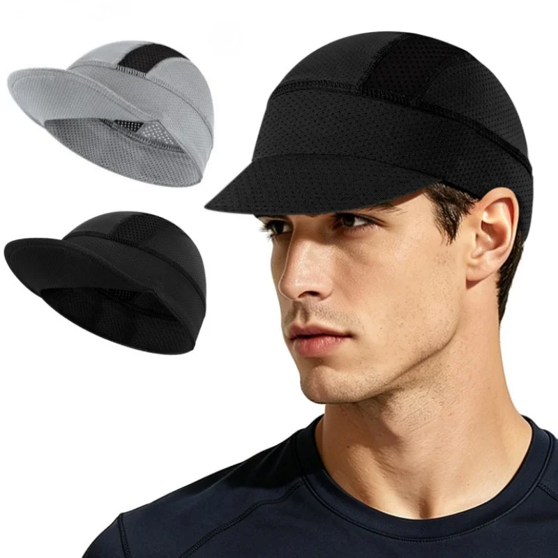 AliExpress NONE Summer Quick Dry Breathable Sports Running Sunhat Small Brim An-ti UV Golf Baseball Cap Cycling Under Helmet Absorb Sweat Hat