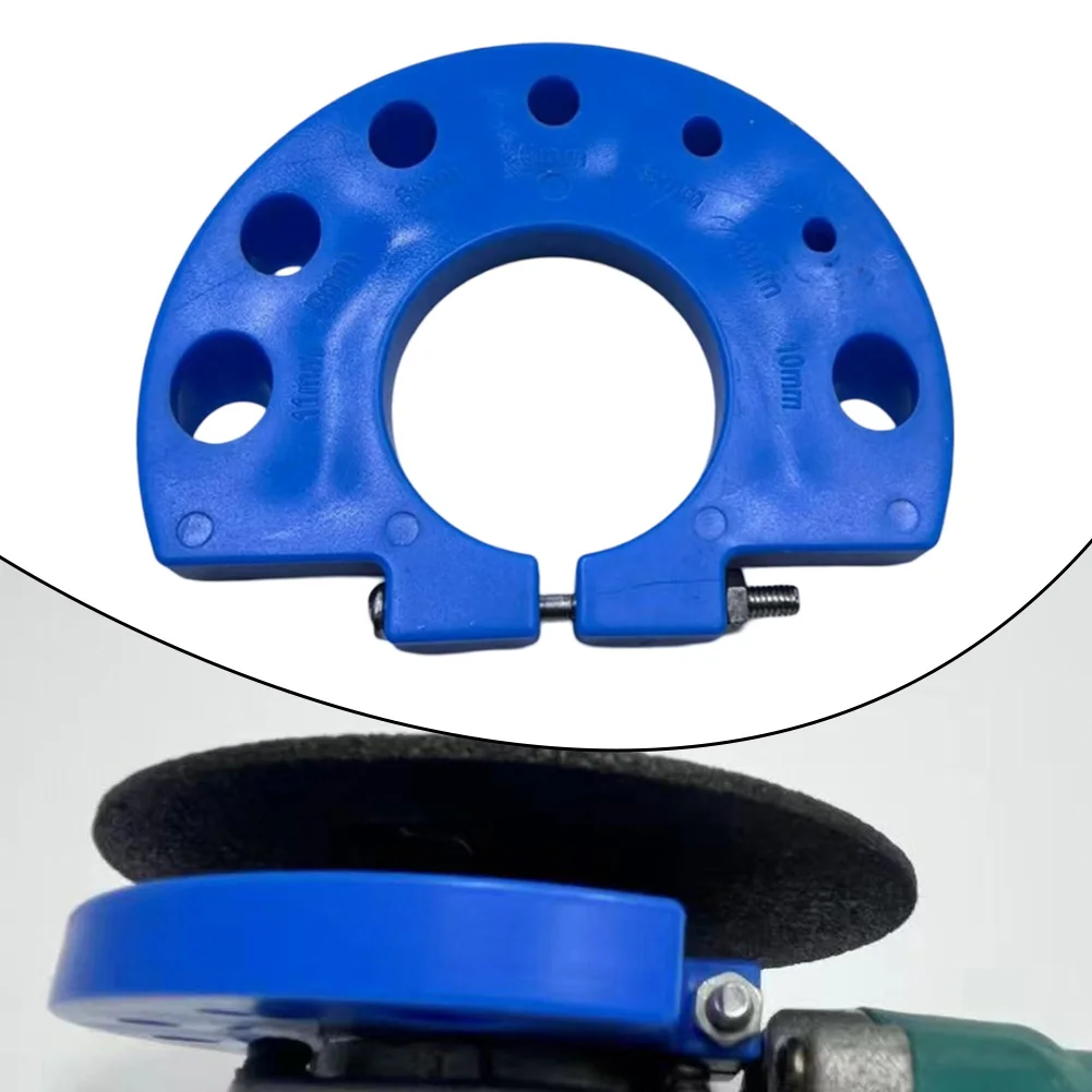 1pc Drill Bit Grinding Tool Plastic Drill Bit Grinding Sharpener Grinding Attachment Precision Sharpening Guide Tool Blue