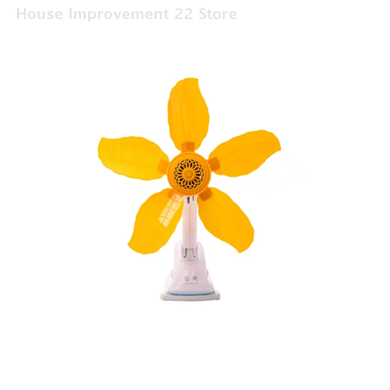 Ventilatore da tavolo per la casa Mini elettrico a parete per ufficio Ventole di raffreddamento per morsetto Studente Dormitorio Letto Ventilazione del vento naturale 220V