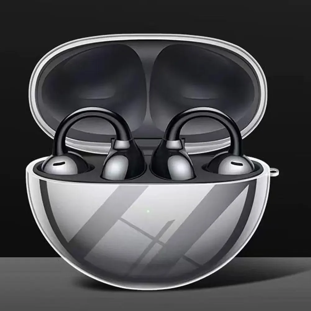 Funda protectora para huawei, soporte de TPU suave con Clip gratis, accesorios para auriculares Bluetooth, se adapta perfectamente a la funda