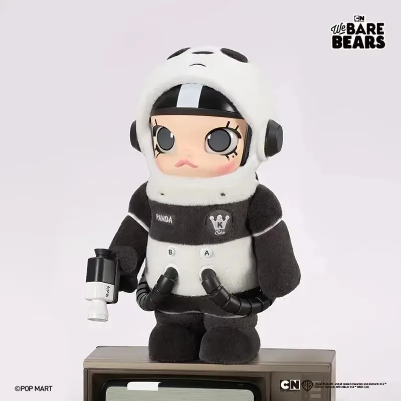 POPMART Original Original MEGA SPACE Molly 400 % unsere Naked Bear Series Blind Box Big Kid Figfigs trendige Überraschungs-Geburtstagsgeschenke