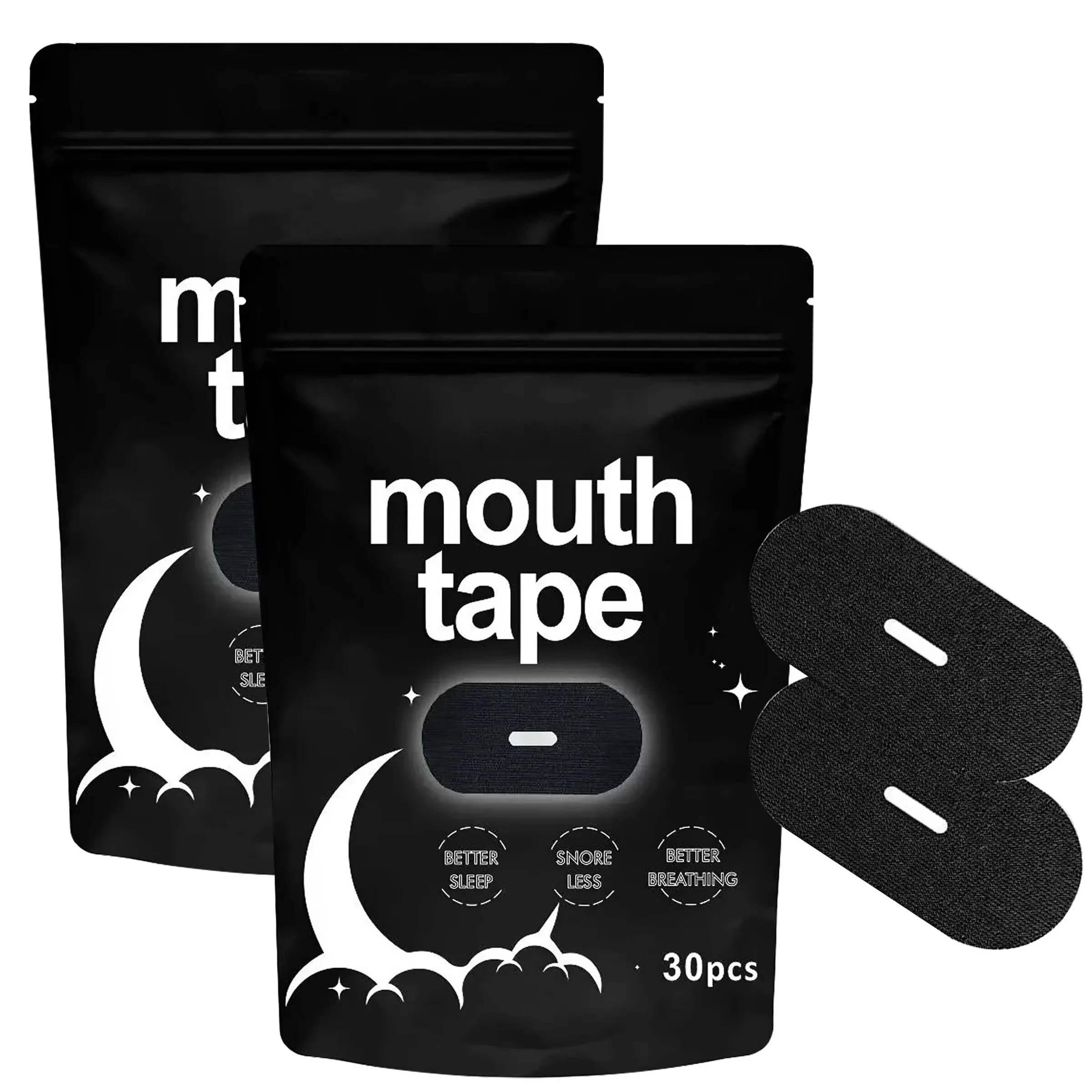 30/60/90pcs Breathable Mouth Tape Anti Snoring Sleep Strips Adhesive Tape Sleep Accessories for Improving Sleep