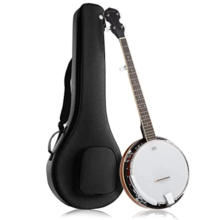 5-String Banjo 24 Bracket with Closed Solid Back and Geared 5th Tuner