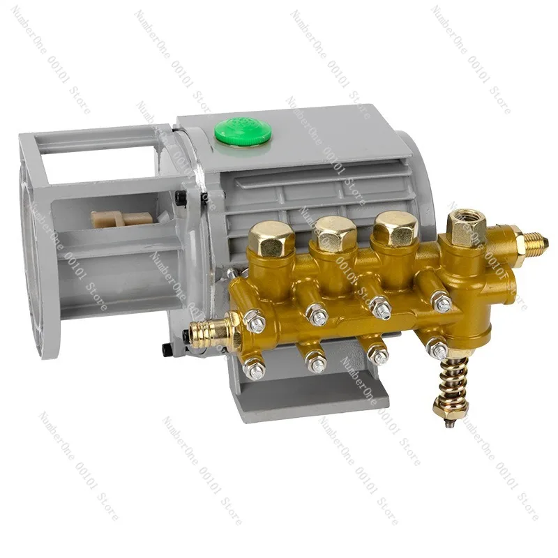 High Pressure Car Washer Pump 220V 380V 280 Type Cleaning Machine Repair Parts Aluminum Pump Head Vehicle Wash Sprayer Water