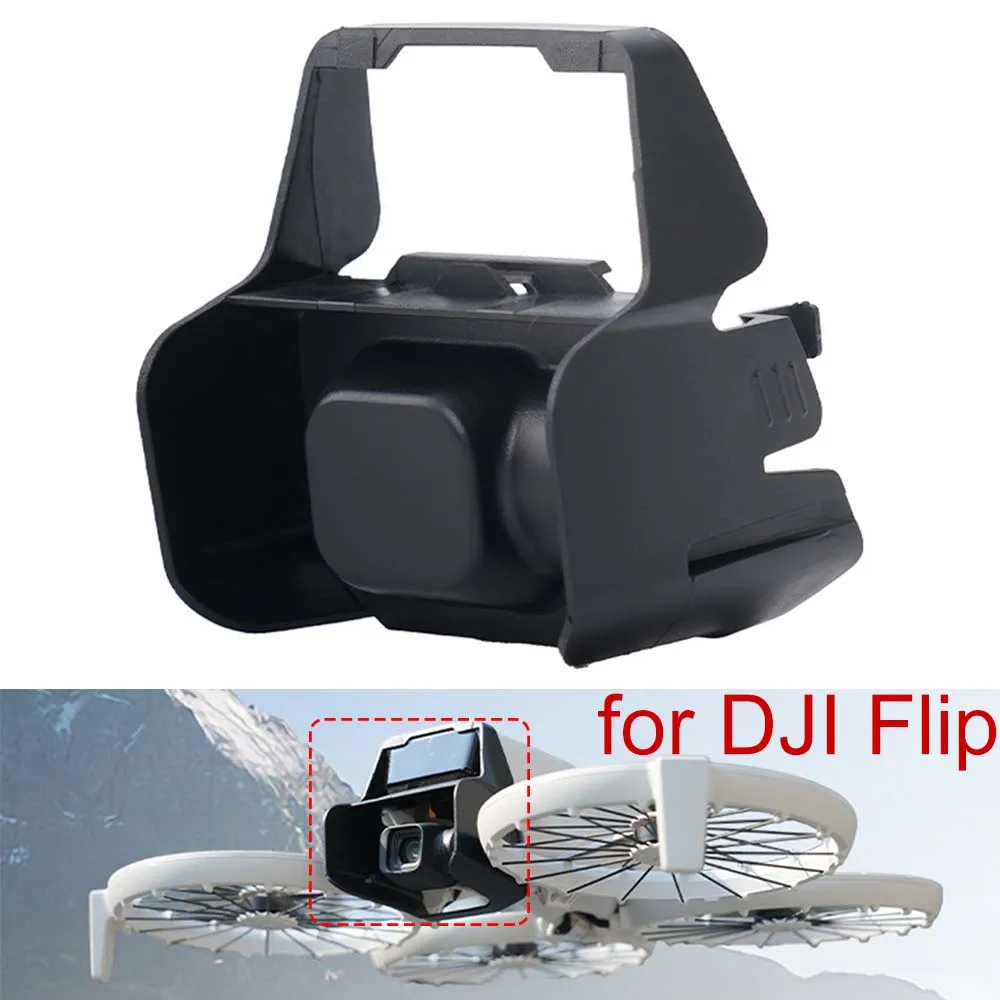 

Lens Protector for DJI Flip Gimbal Hood Cap Anti Flare Camera Guard Protectiver Cover Sun Shade