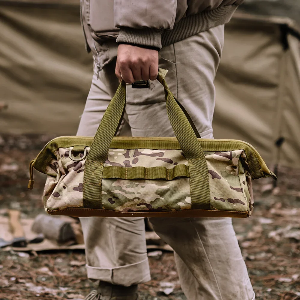 

Tools Storage Bag Waterproof Sundry Bag Multi-purpose Camping Equipment Hiking Outdoor Essential Male Backpack Bushcraft