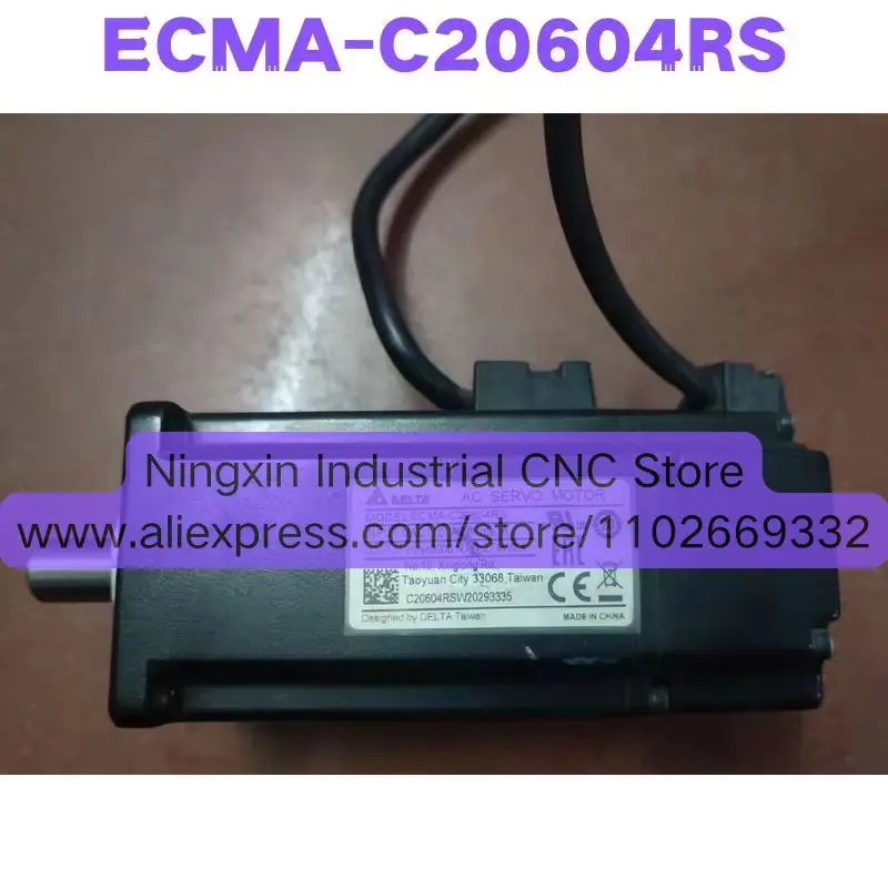 Second-hand ECMA-C20604RS ECMA C20604RS Servo Motor Encoder Tested OK Quick Shipment