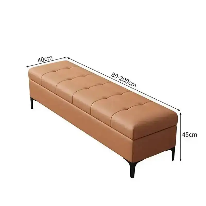 Household Luxury Bench Stools Door Premium Shoe Para Affordable Luxury Ottomans Los Feel Entrance Pies Taburete Home Furniture