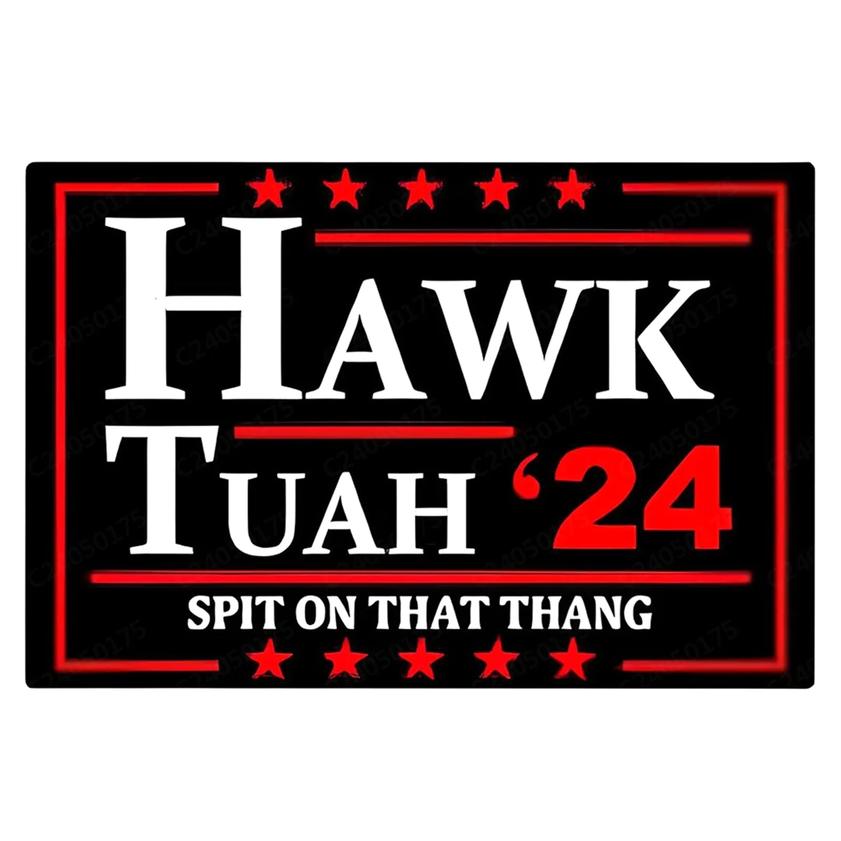 Hawk Tuah Spit on That Thang, Funny Bumper Sticker, Hilarious Meme Decal, Prank, Gag, Gift Idea, Decal, Car, Laptop B