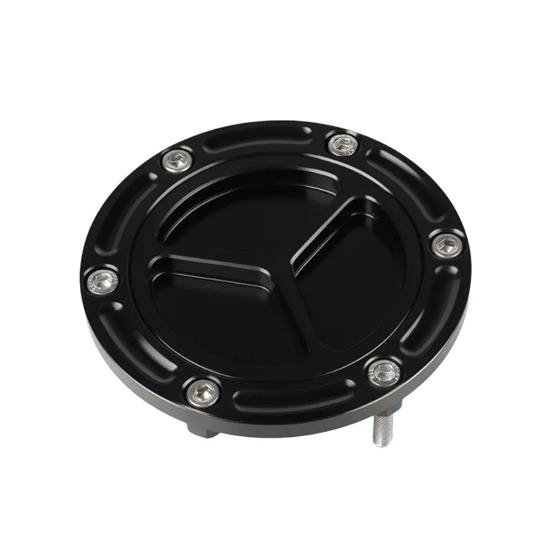 AB56-Fuel Tank Cover Kit For Kawasaki Z250, Z125, Ninia 300 Black Motorcycle Fuel Tank Cap Accessories
