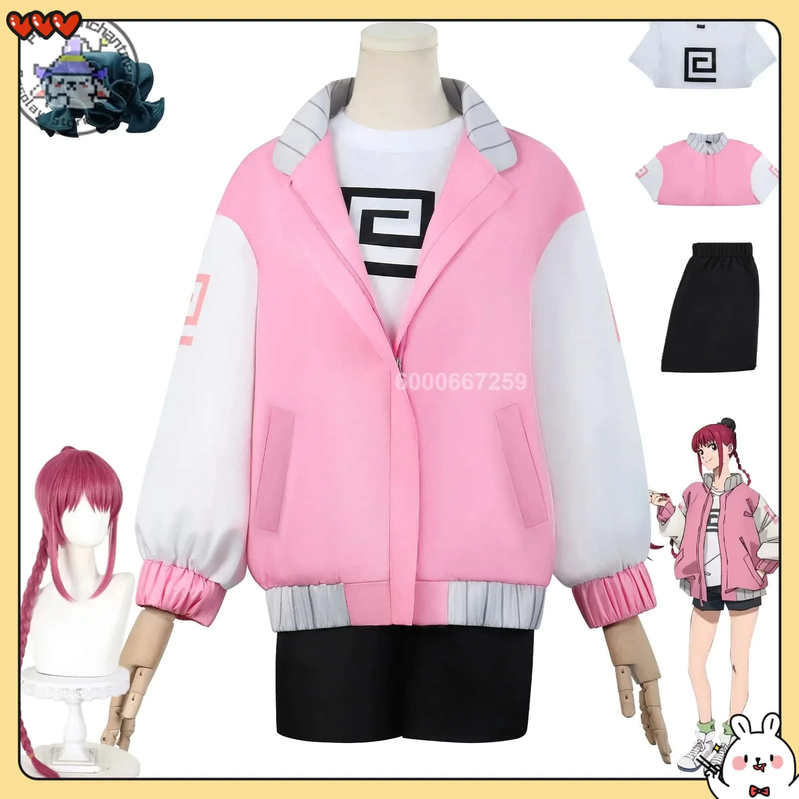 

Anime SAKAMOTO DAYS‌ Shaotang Ru Cosplay Costume for Men Anime Clothes Green Apron Halloween Party Outfit Role Play Comic-Con