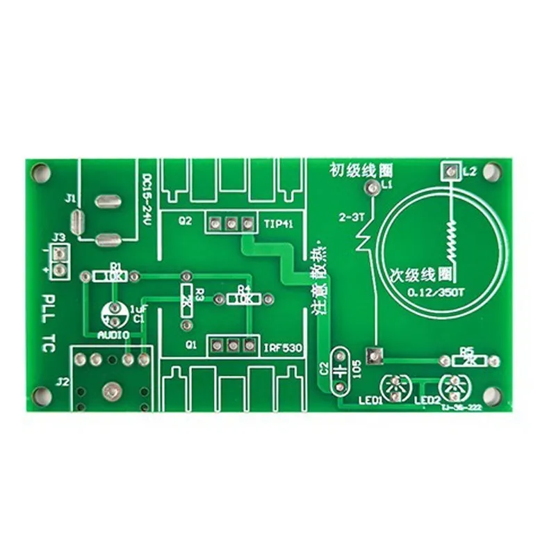 Mini Tesla Coil Diy Kit Electronics Empty Lights Technology Diy Module for Funny Experiment