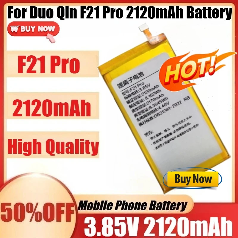 

For Duo Qin F21 Pro 2120mAh New Replacement Rechargeable Bateria New for F21 Pro 3.85V 2120mAh Battery
