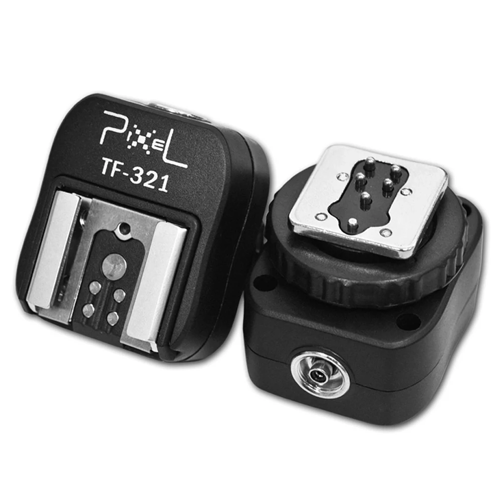 بكسل TF-321/TF- 334/TF-335 TF-322/TF-324/TF-325 TTL فلاش الحذاء الساخن محول محول لكانون سوني نيكون بنتاكس تحكم