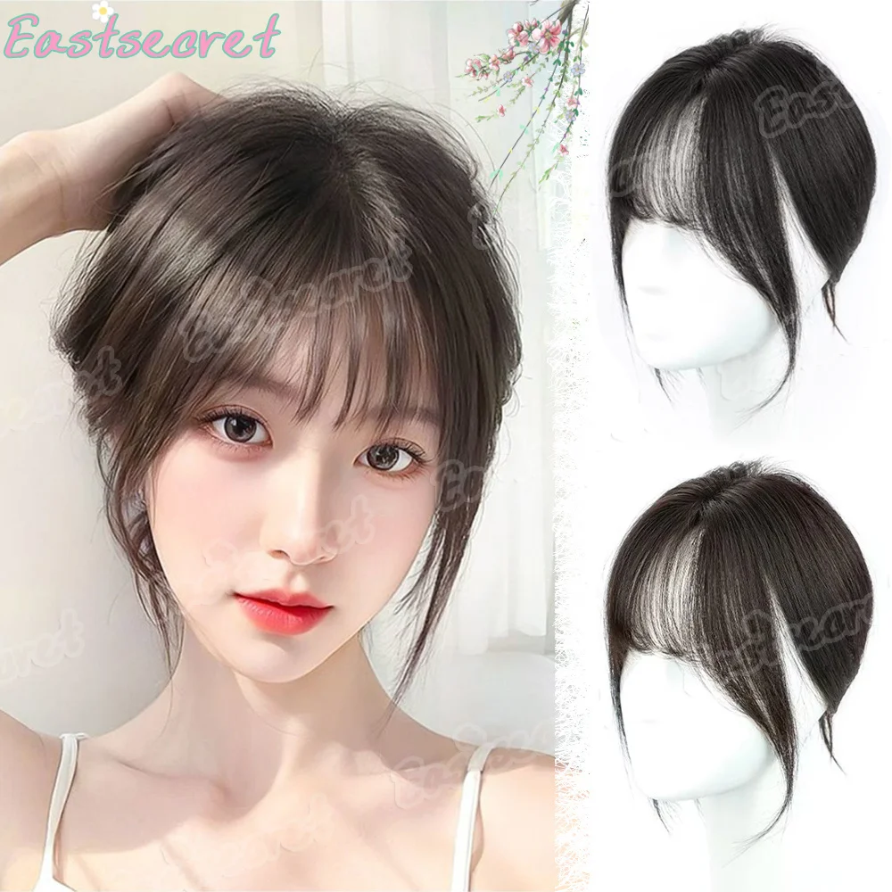 

Накладка для волос EAST Top Base: Женский парик-топпер с синтетическими волосами на заколках, тонкий, дышащий, для женщин