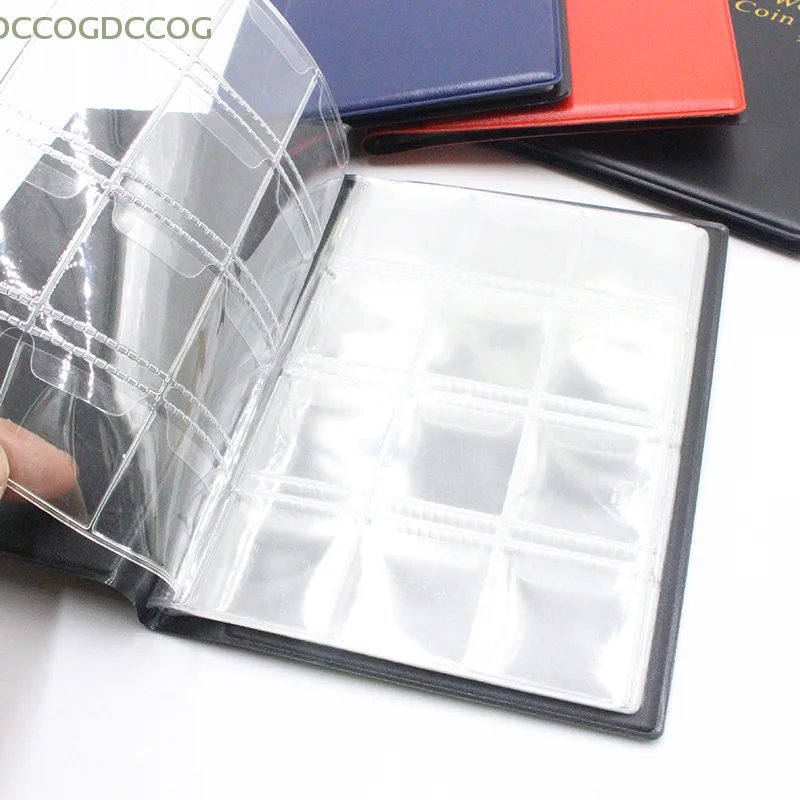 120 Pockets Photo Album Coin Album Holders Collection Book Scrapbook Album For Coins Collection Book Home Decoration