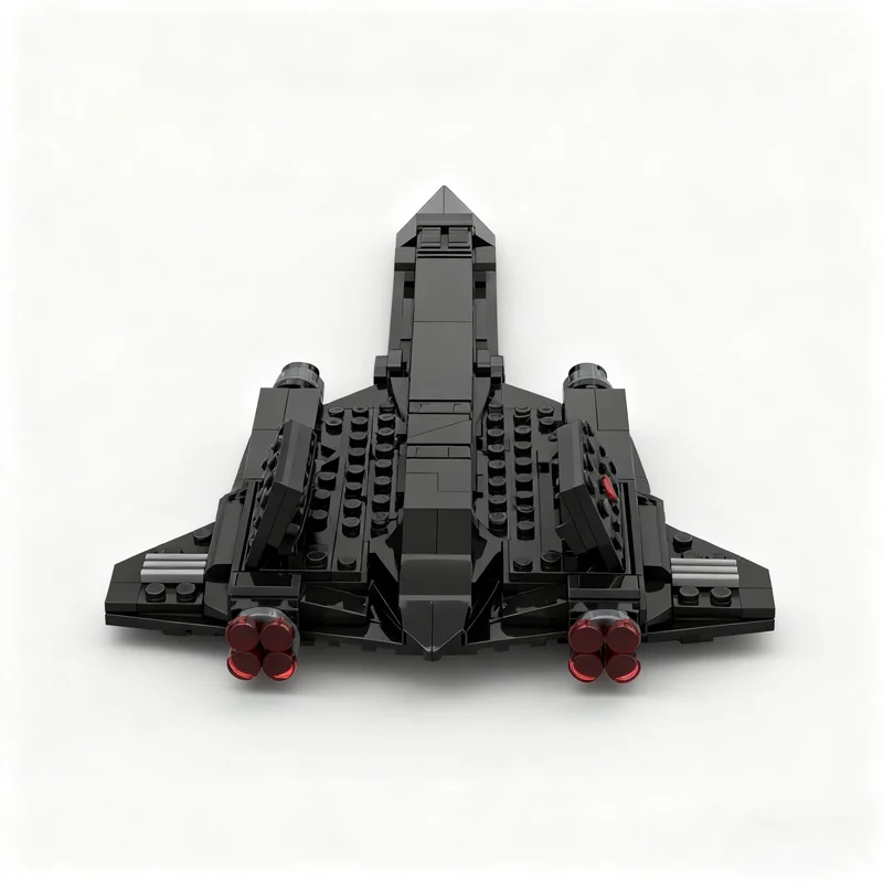309 قطعة MOC Lockheed SR Blackbird البديل بناء ستار معركة نموذج بناء هدايا عيد الميلاد اللعب كتل التعليم المعمارية