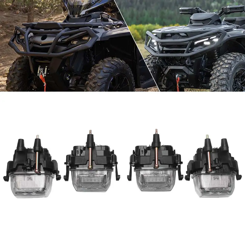 1Pair High Beam LED Headlight /Low Beam LED Headlight UTV Parts For Can-Am Outlander MAX XT-P 1000R 2023-27 #710008088 710006910