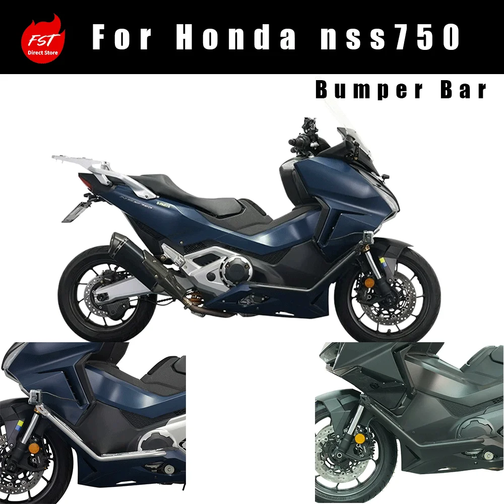 Motorcycle Crash Bar Bumper Modification Accessories Fit for Honda Forza 750 NSS750