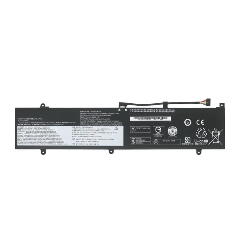 15.36V 70Wh L19C4PF2 L19M4PF2  Laptop Battery For Lenovo Yoga 7-15IMH05 S750-15  5B10X18187