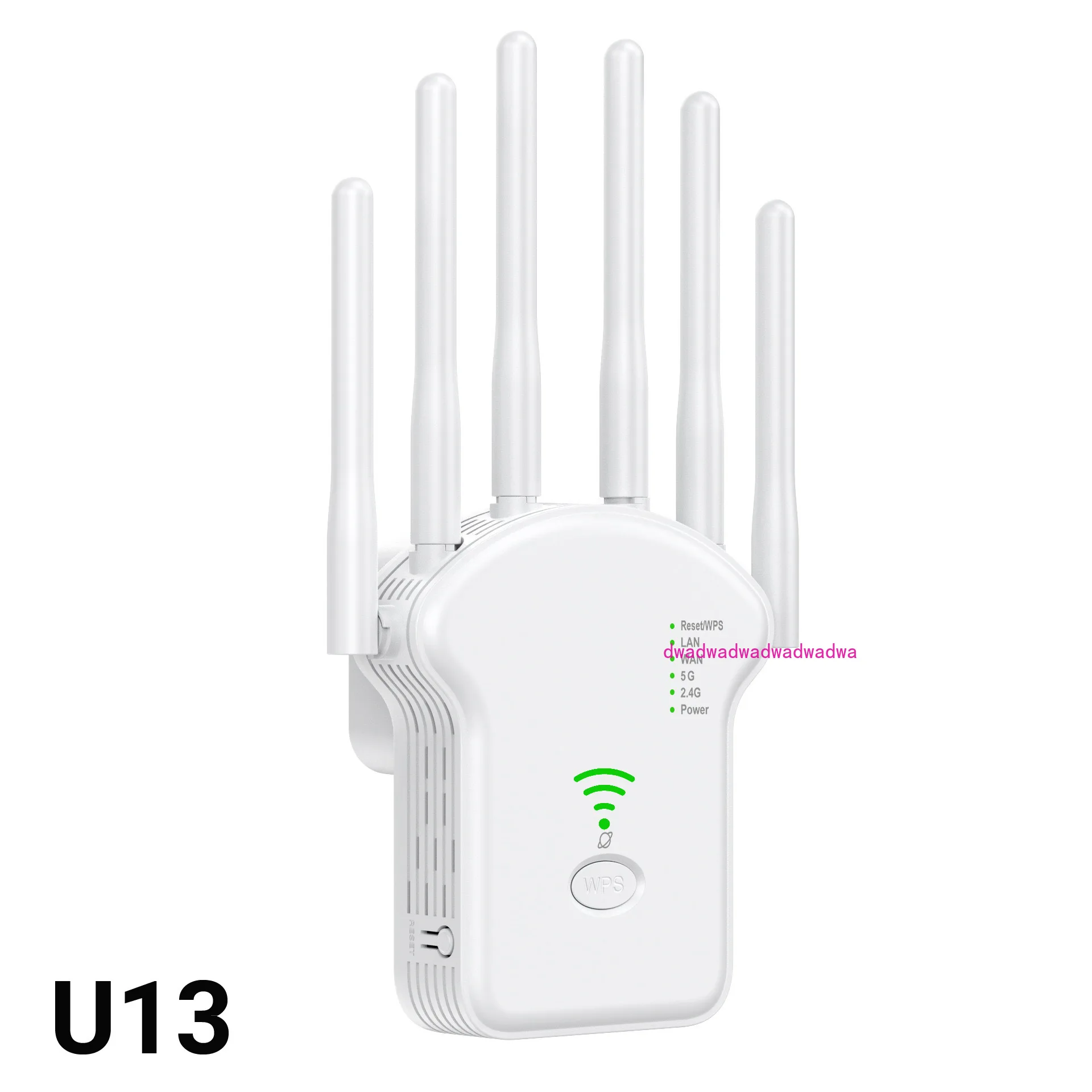 Popular wifi signal amplifier 1200M wireless 5G dual-band 300M network expansion extension home router