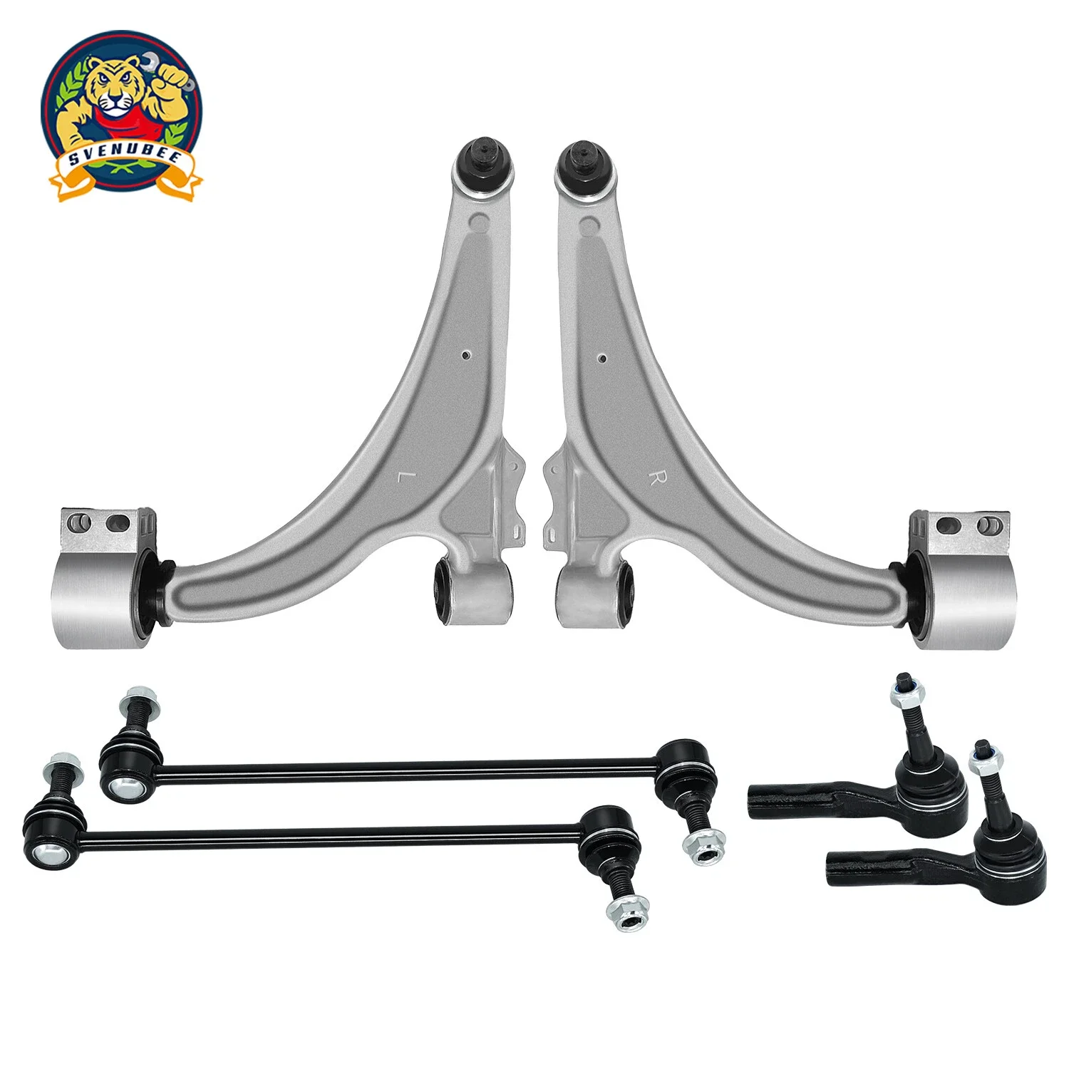 

Svenubee 6PCS Front Lower Control Arm 12-17 Buick Verano 11-15 Chevrolet Cruze Limited 16 Chevrolet Cruze 11-15 Chevrolet Volt
