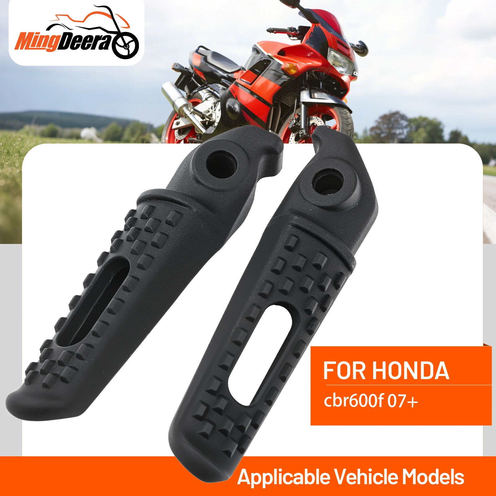 

Motorcycle Rear Foot Rests Foot Pegs For Honda CBR600RR 2003-2023 CBR1000RR 2004-2016 Motorcycle Footrests Accessories