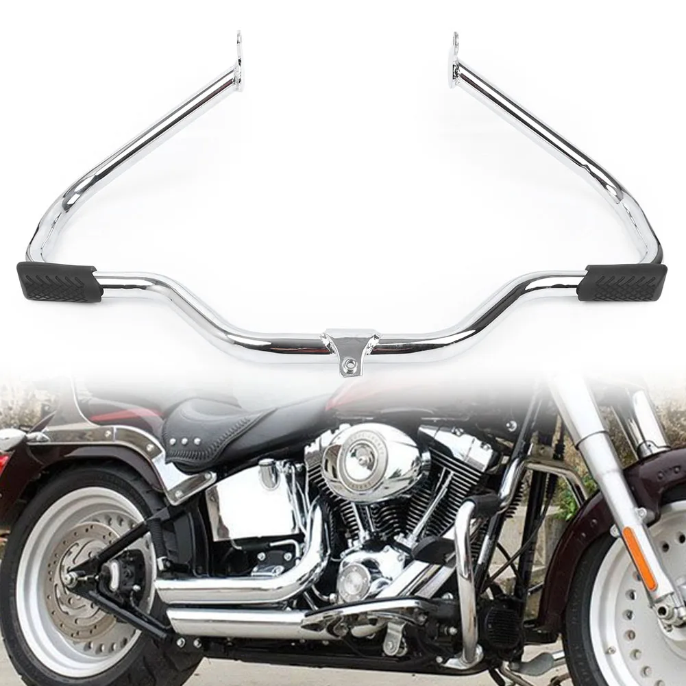 

For Harley Chrome Highway Engine Guard Crash Bar Protector Touring Road King 2009-2017