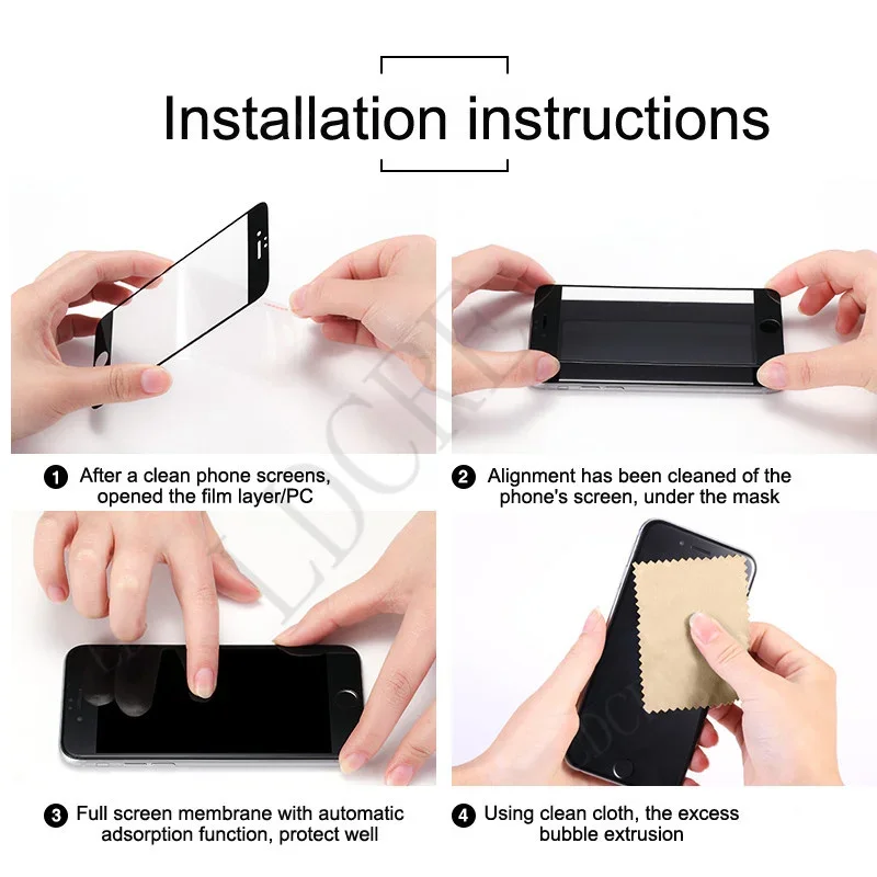 4/3/2/1Pcs For Honor X8A Glass Huawei Honor X8A Tempered Glass Protective 9H Full Cover Glue Screen Protector Huawei Honor X8A