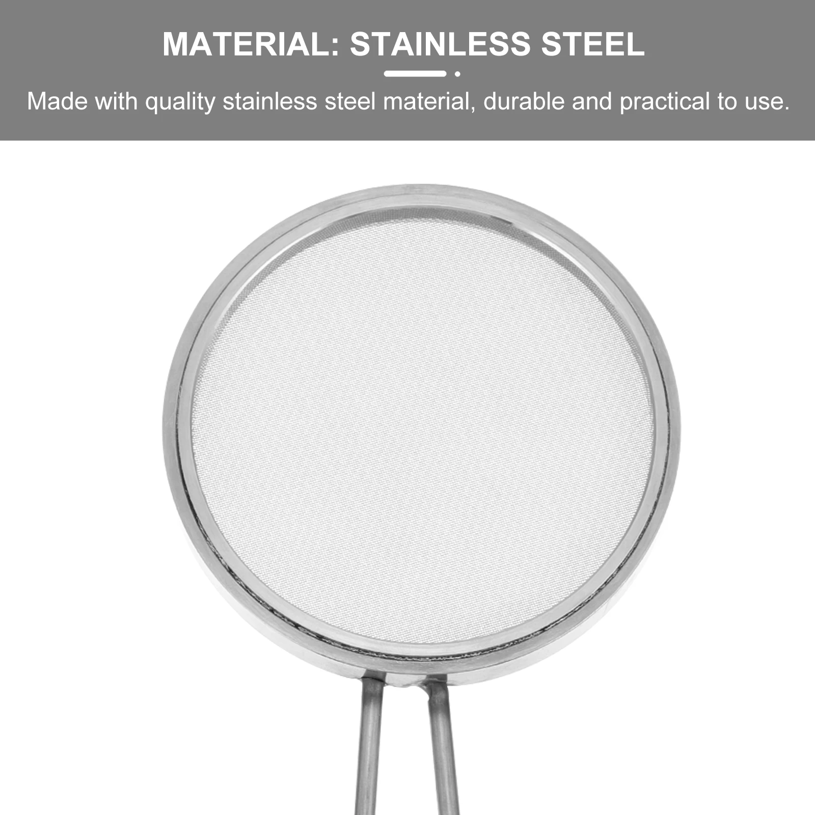 

100 Mesh Strainer Stainless Steel Fine Sifter with Handle Lab Tool for Cell Counting Flow Cytometry Sample