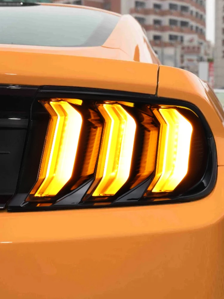 In Stock High-quality Tail Light For Ford Mustang Taillight 2015-UP Front Light Plug&Play LED