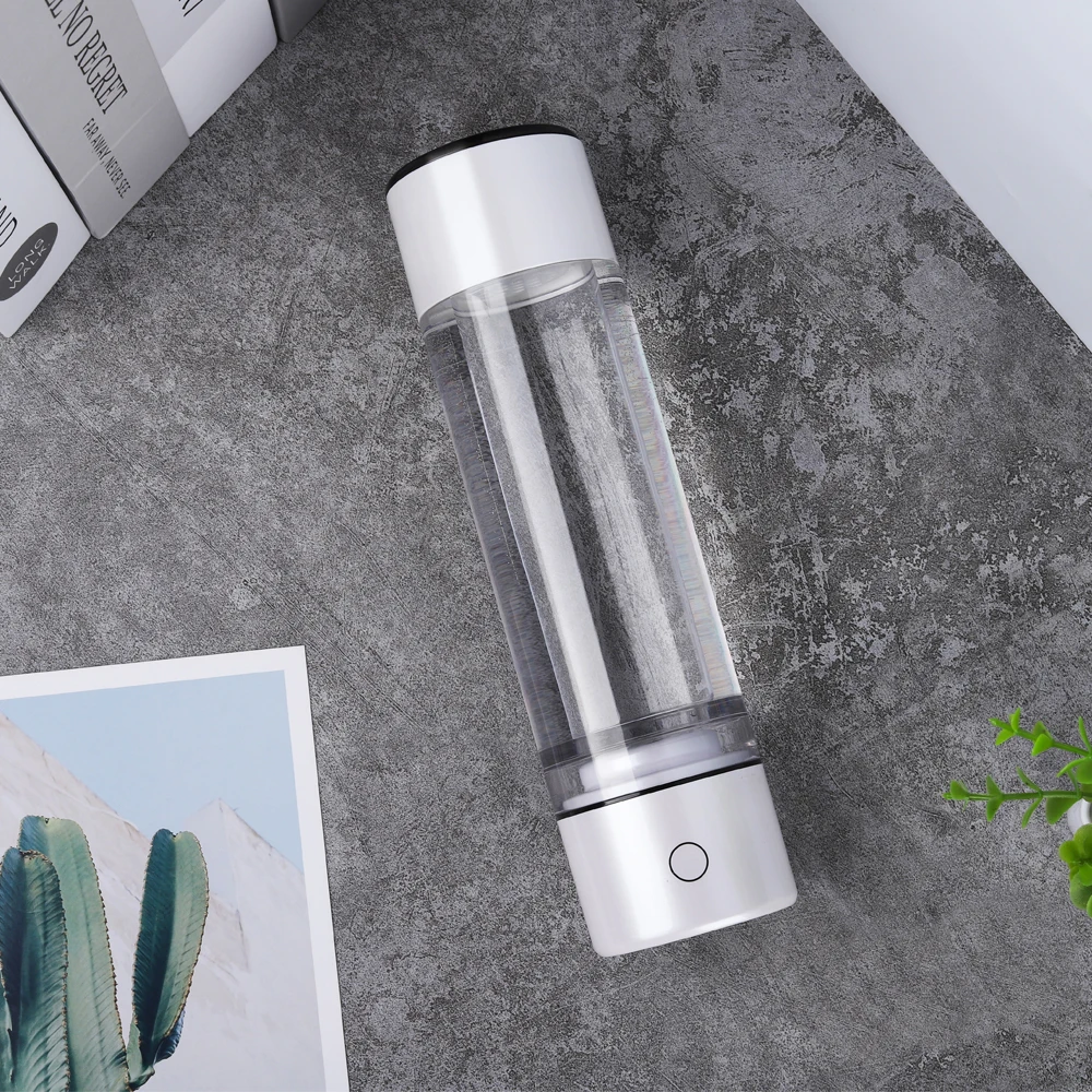 MRETOH الرنين الجزيئي جزيئي صغير 7.8 هرتز الهيدروجين القلوي مولد المياه زجاجة نقية H2 التهوية المؤين مكافحة الشيخوخة