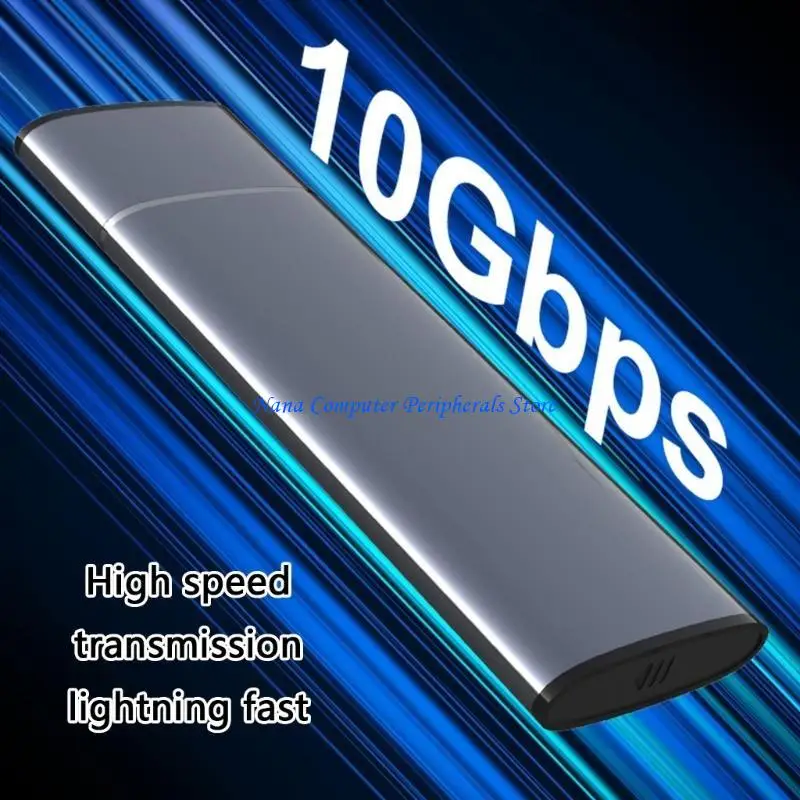 

F68C Профессиональный алюминиевый внешний корпус твердотельного накопителя. Бесплатные настройки. Интерфейсы USB 3.1 для M.2