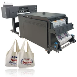 Pet flim A1 dtf printer four Epson 4720/i3200a1 printhead high speed high resolution printer for coat jeans cap socks