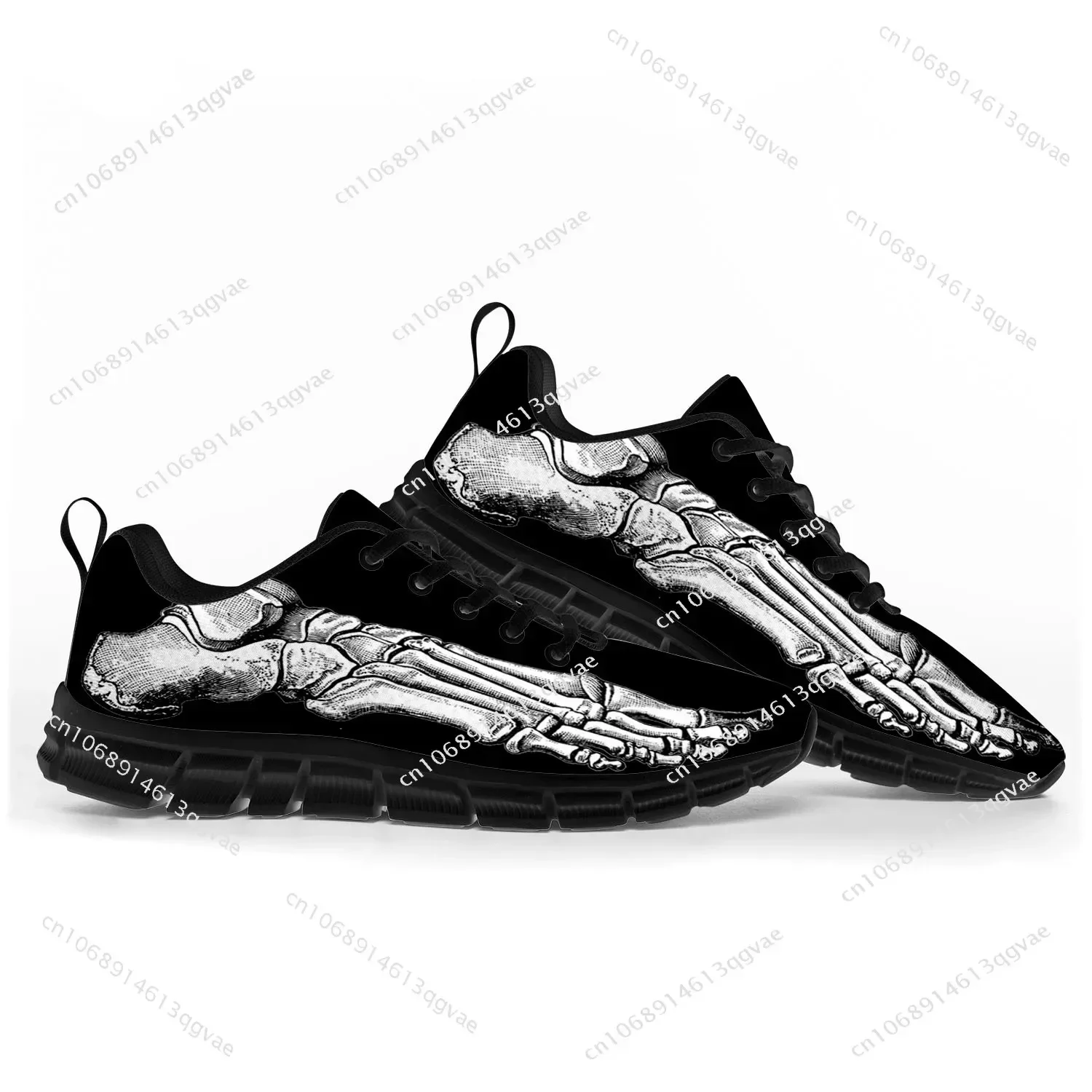 

Skeleton Feet Sports Shoes Mens Womens Teenager Kids Children Customized Sneakers Casual Tailor Made Shoe High Quality Couple