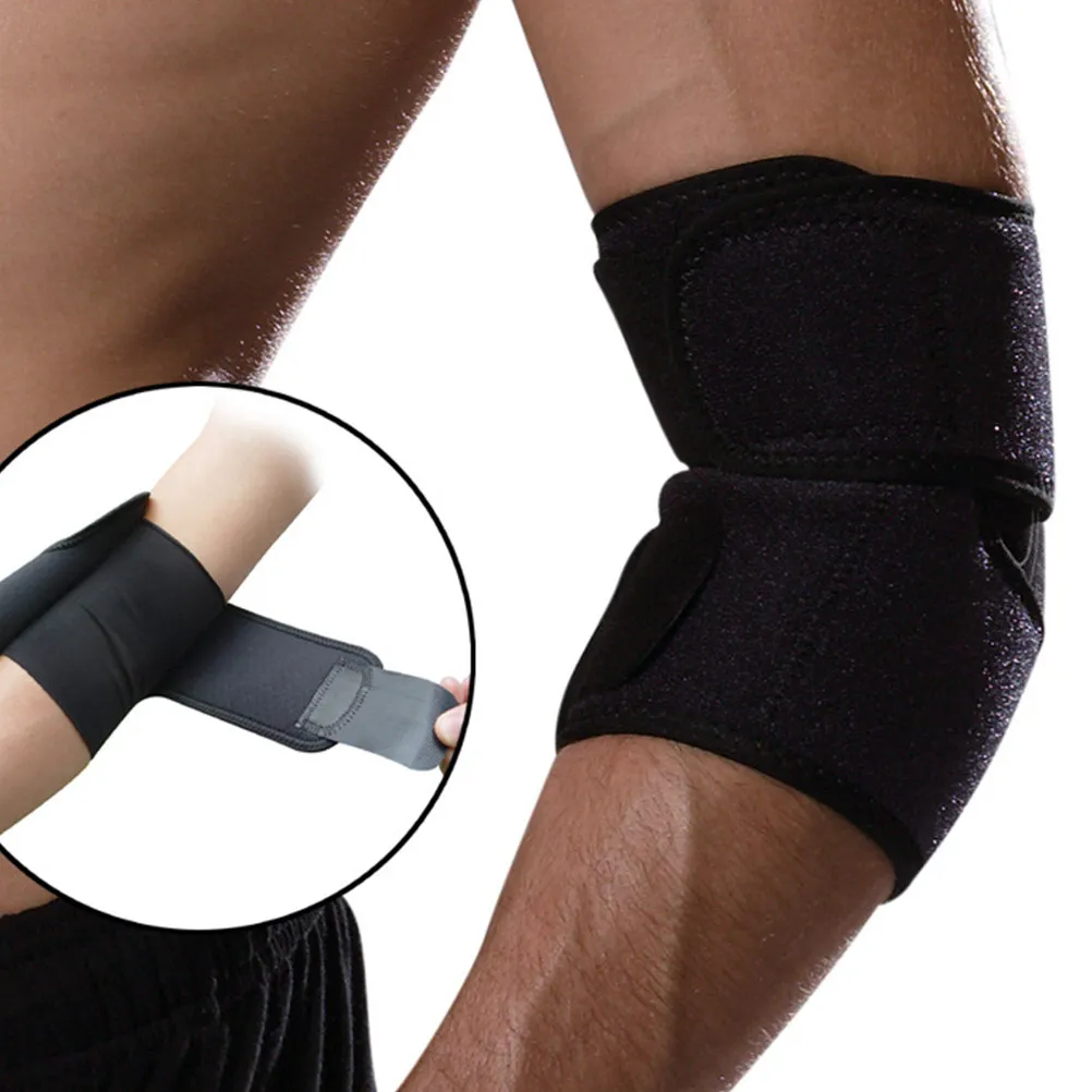 

Adjustable Elbow Brace Unisex Support for Tendonitis Pain Relief Compression Sleeve Guard for Sports Injury Protection