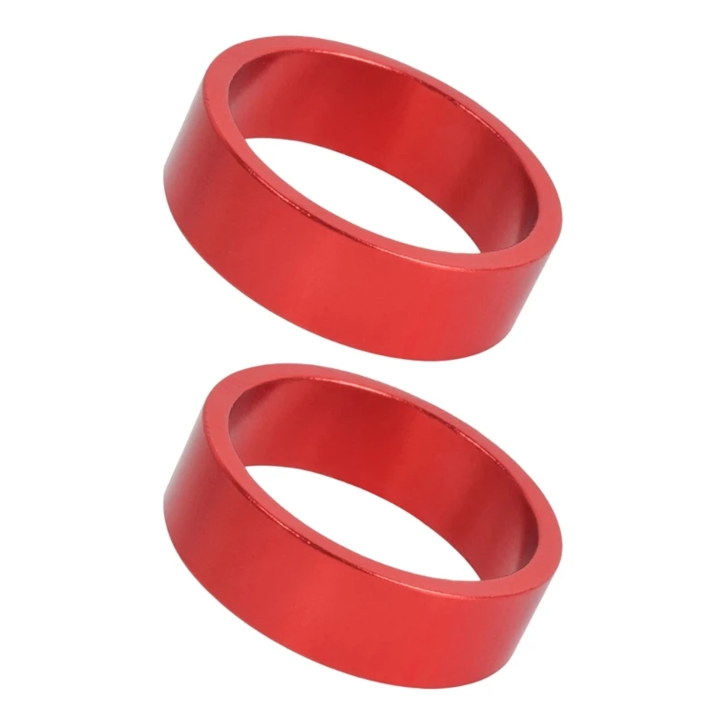 

652F 2Pcs Light Weight Bike Stem Headset Spacers Bicycles Headset Washer Bicycles Front Fork Stem Spacers Easy to Install