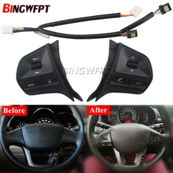 Multifunctional Steering Wheel Control Button For KIA RIO 2011-2016 Audio Bluetooth Phone Volume Switch