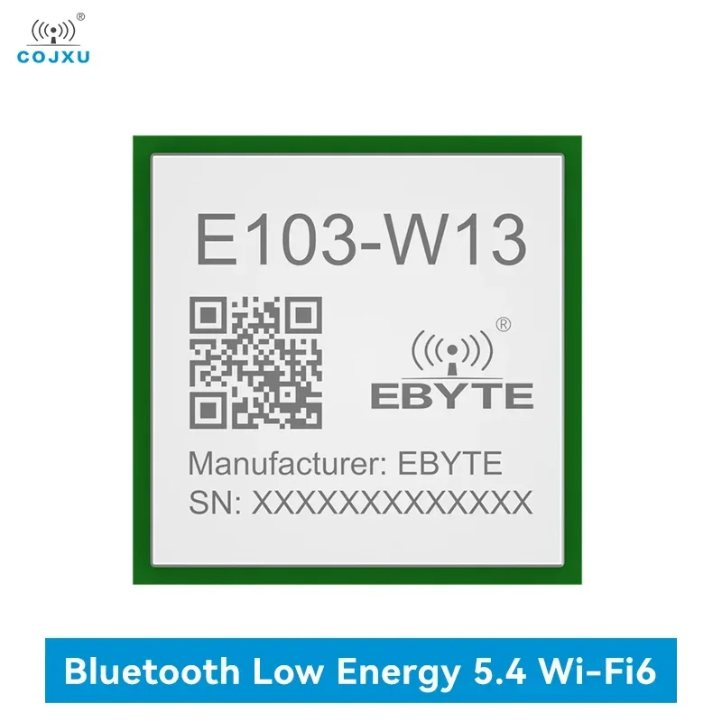 

CC3301 WiFi6 Bluetooth Module BLE5.4 Low Power Consumption COJXU E103-W13(3301) TI 2.4GHz 20dBm Dual Mode Module WPA2 WPA3