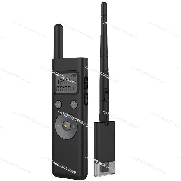 Wireless Presentation PPT Pointer Clicker Presenter LCD Display Green Light  Remote Control 300M Distance