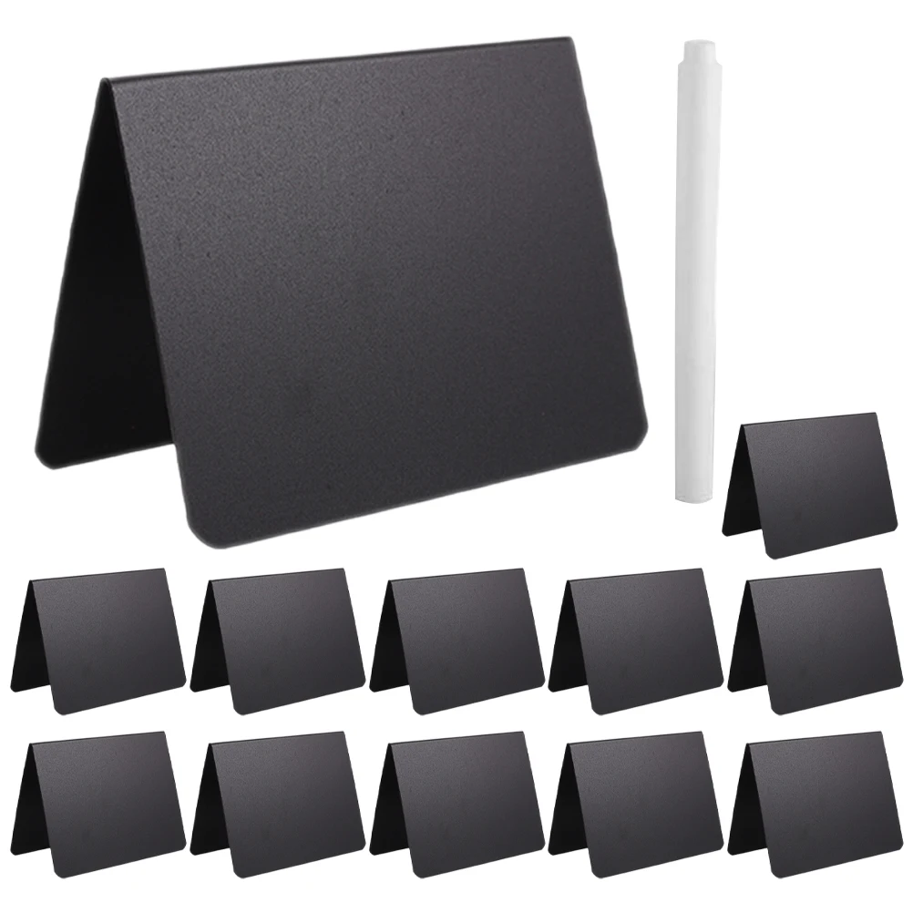 

Blackboard Price Tag Standing Memo Boards Desktop Label Simple Design Table Plastic Mini Signboard Chalkboard Signs
