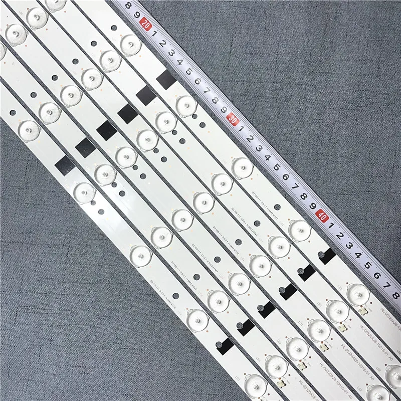 For 180.DT0-32D700-0H  HL-00320A28-1001S-01   ZDCX32D10-ZC21F-01 ZDCX32D10-ZC21F-02 3V  10LED 59CM  100%NEW  LED backlight strip