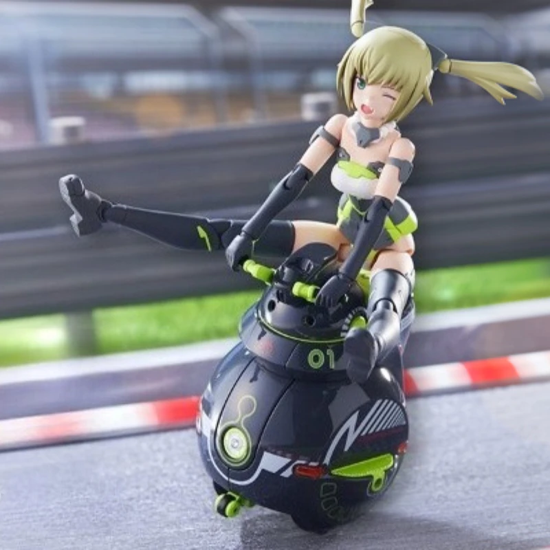 Kotobukiya Original Frame Arms Girl Series《Kisentiya [Racer] & Noseru [Racing Spec]》Figure Assembly Model Toys Collectible Model