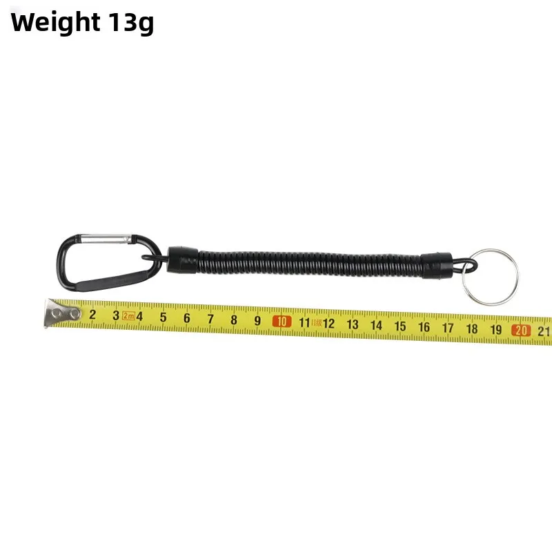 Telescopic Fishing Rope Factory Direct Sale Lure Fishing Gear Medium Lost Rope Guard Rod Rope Telephone Line Type Lure Tool