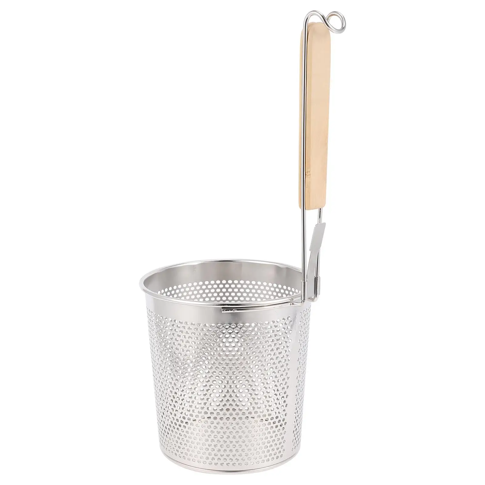 

Spider Noodle Cooking Spoon Noodles Strainer Stainless Steel Fine Mesh Sieve with Handle