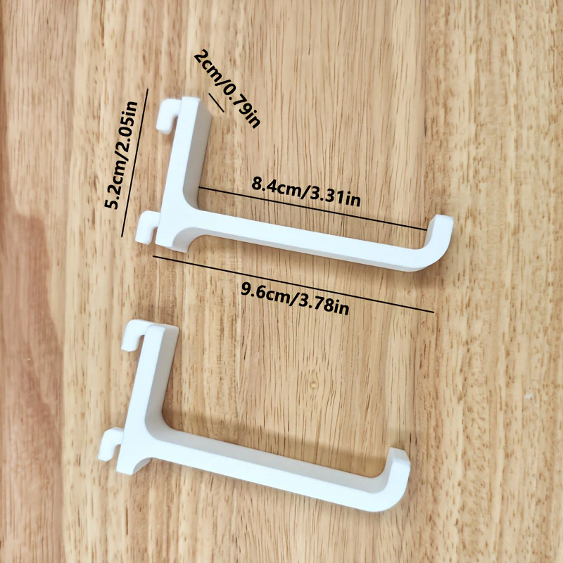 Wall-Mount Pegboard Hooks, 2 Pieces description 7