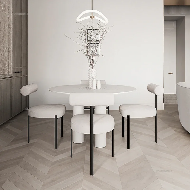 

Customizable Luxury Nordic Dining Chairs Kitchen Furniture Simple Modern Home Dining Room Chair