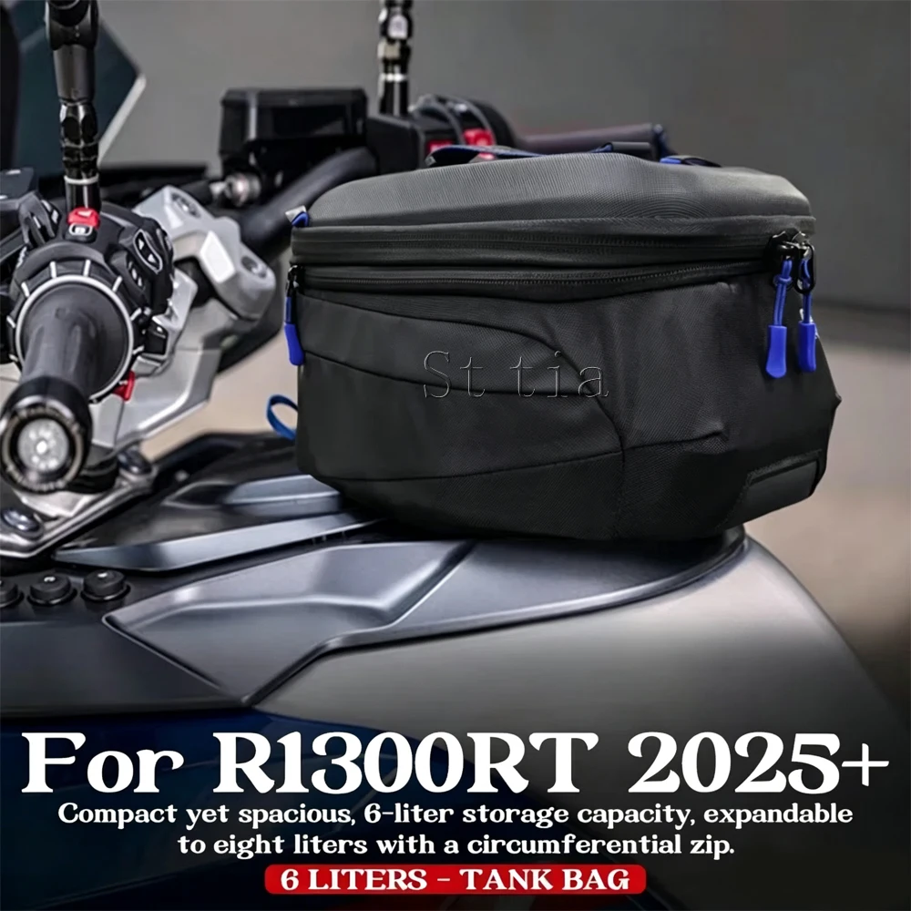 Motorcycle Accessories R1300 RT R 1300 RT R1300RT Black Luggage Storage Bags 6L~8L For BMW R1300RT 2025 2026 Tank Bag - view 2